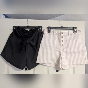 BUNDLE! Cute Shorts Tie Bow Striped